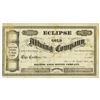Image 1 : Eclipse Gold Mining Co. 1879 Issued Stock.