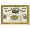 Image 1 : Little Maud Mining Co. of Colorado, 1883 Issued Stock Certificate