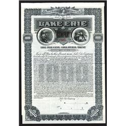 Lake Erie Co., 1905 Specimen bond.