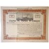 Image 1 : Charles D. Durkee & Co. 1913 issued Preferred Stock Certificate.