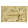 Image 2 : Baltimore & Ohio Rail Road Co., 1858 Stock Certificate Signed by John Hopkins as President.