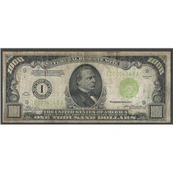 1934 $1000 Federal Reserve Note Minneapolis