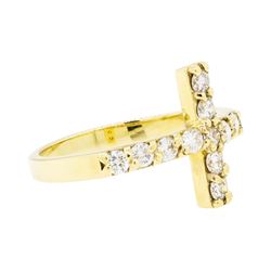 0.45 ctw Diamond Ring - 14KT Yellow Gold