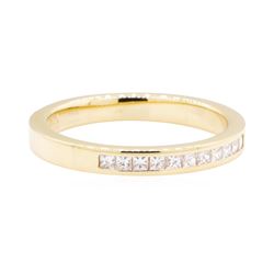 0.30 ctw Channel Set Diamond Band - 18KT Yellow Gold