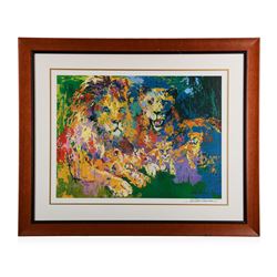  Lion's Pride  by Leroy Neiman