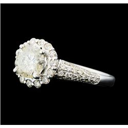 1.81 ctw Diamond Ring - 14KT White Gold