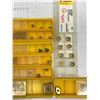 Image 1 : (21) KENNAMETAL MISC. CARBIDE INSERT *SEE PICS FOR PART #*