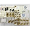 Image 1 : (34) SECO MISC. CARBIDE INSERT *SEE PICS FOR PART #*