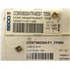 Image 8 : (70) SECO MISC. CARBIDE INSERT *SEE PICS FOR PART #*