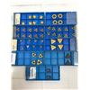 Image 1 : (51) VALENITE MISC. CARBIDE INSERT *SEE PICS FOR PART #*