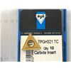 Image 2 : (36) APT MISC. CARBIDE INSERT *SEE PICS FOR PART #*