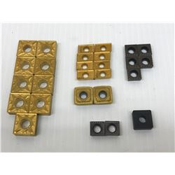 (27) MISC. CARBIDE INSERT *SEE PICS FOR PART #*