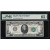 Image 1 : 1928 $20 San Francisco Federal Reserve Note PMG 65EPQ