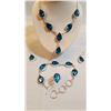 Image 1 : 4 Piece London Blue Topaz Jewelry Set