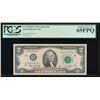 Image 1 : 1976 $2 St Louis Federal Reserve Star Note PCGS 69PPQ