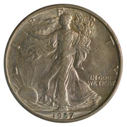 1937-S Walking Liberty Half Dollar Coin