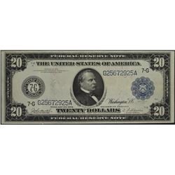 1914 $20 Chicago Federal Reserve Note