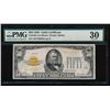 Image 1 : 1928 $50 Gold Certificate PMG 30