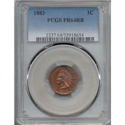 1883 Indian Head Cent PCGS PR64RB