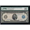 Image 1 : 1914 $5 Cleveland Federal Reserve Note PMG 35EPQ