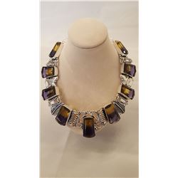 105ct Bi-Color Ametrine Necklace