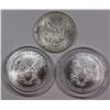 Image 2 : 1999, 2000, AND 2001 AMERICAN SILVER DOLLARS