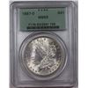 Image 1 : 1887-O MORGAN MS63 LOOKS MS64+