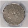 Image 2 : 1883 WITH CENTS LIBERTY NICKEL PCGS AU 58