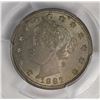 Image 2 : 1887 LIBERTY NICKEL PCGS AU 58 CAC