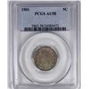 Image 1 : 1901 LIBERTY NICKEL PCGS AU 58