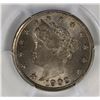 Image 2 : 1902 LIBERTY NICKEL PCGS AU 58
