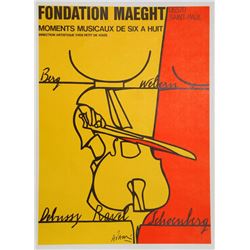 Valerio Adami, Fondation Maeght, Lithograph Poster