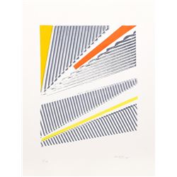 Michael Argov, Op-Art Abstract 1, Serigraph