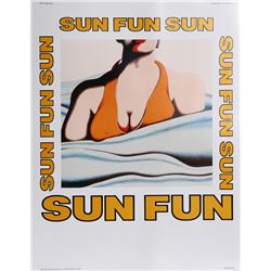 Jack Brusca, At the Beach, Poster