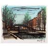 Image 1 : Bernard Buffet, Canal St. Martin, Lithograph