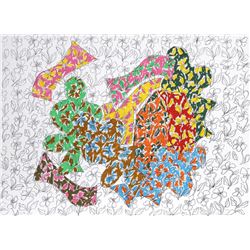 George Chemeche, Eastern Forms, Serigraph
