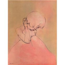 Rafael Coronel, Portrait XIV, Galeria de Arte Misrachi, Offset Lithograph