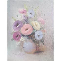 Warren Edwards, Floral Still Life 3, Oil Painting