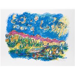 Wayne Ensrud, Bayside, Lithograph