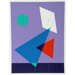 Kyohei Inukai (aka Earle Goodenow), Flying High, Serigraph