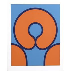 Kyohei Inukai (aka Earle Goodenow), Egg (Orange), Silkscreen