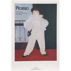 Pablo Picasso, Paul en Pierrot, Lithograph