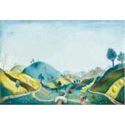 István Pekáry (1905-1981) - Fictitious landscape, 1929