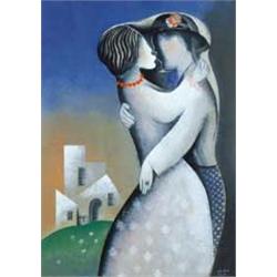 Béla Kádár (1877-1956) - Embrace