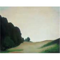 Gyula Rudnay (1878-1957) - Landscape at Bábony