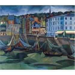 József Bató (1888-1966) - Harbour, 1912