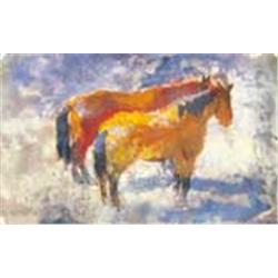 István Szonyi (1894-1960) - Horses 