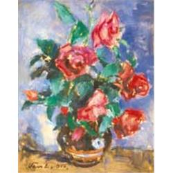 Elemér Vass (1887-1957) - Roses, 1955