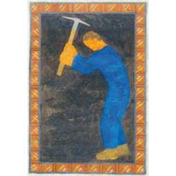 Noémi Ferenczy (1890-1957) - Pickman (Gobelin plan)