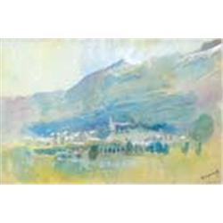 László Mednyánszky (1852-1919) - Panorama of Flissch